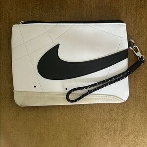 Nike Black and White Wristlet